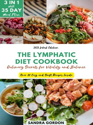cover image of LYMPHATIC DIET COOKBOOK